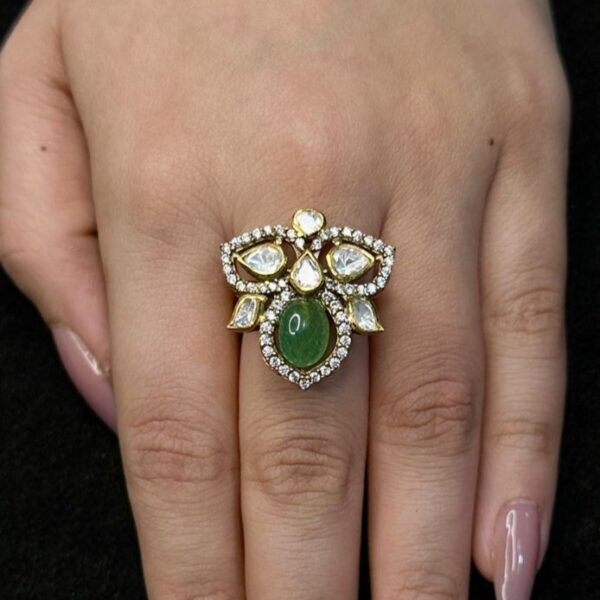 Emerald Cocktail Ring
